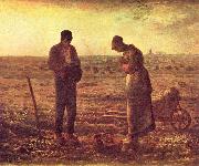 jean-francois millet The Angelus, oil painting on canvas